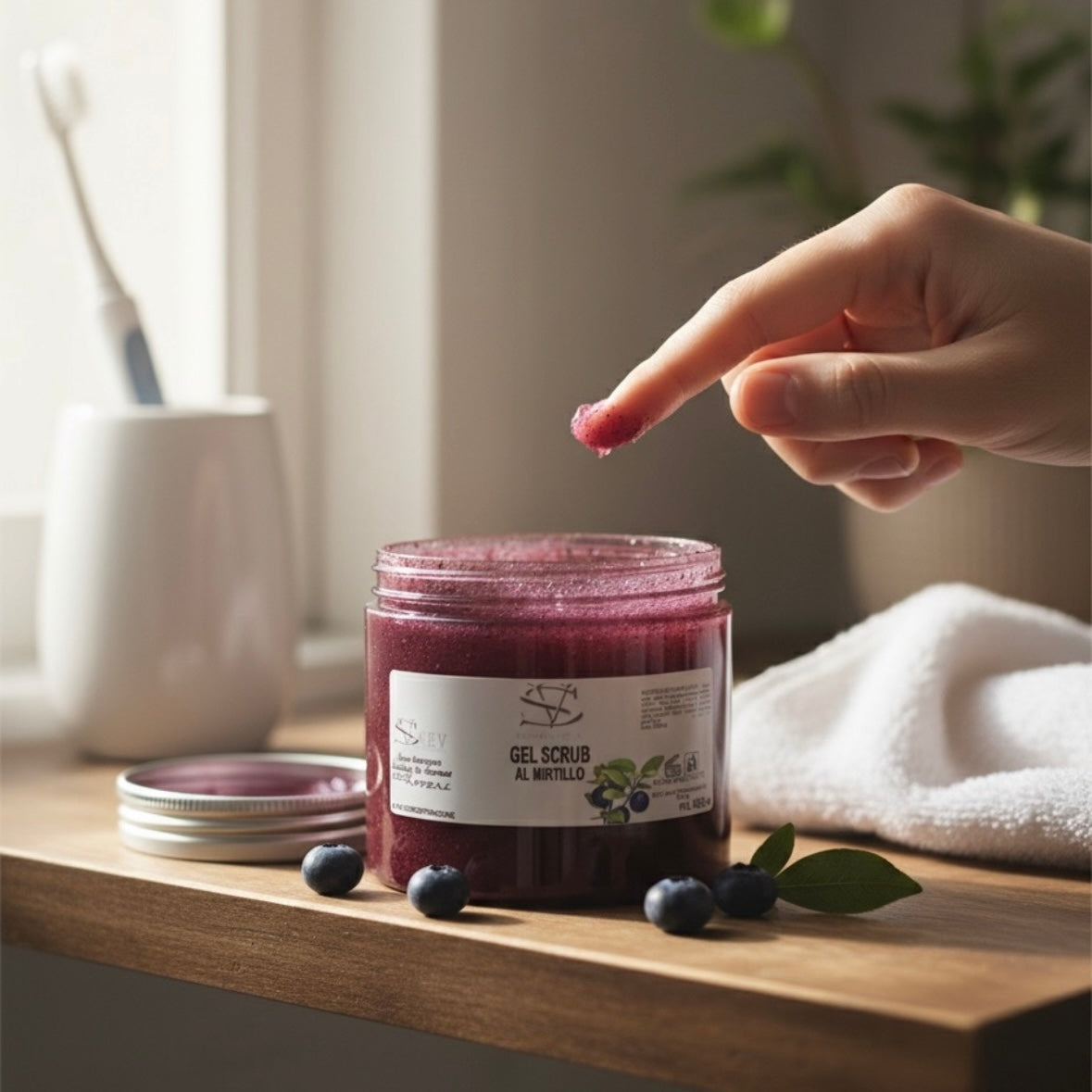 Blueberry Antioxidant Regenerating Gel Scrub – 600 ml