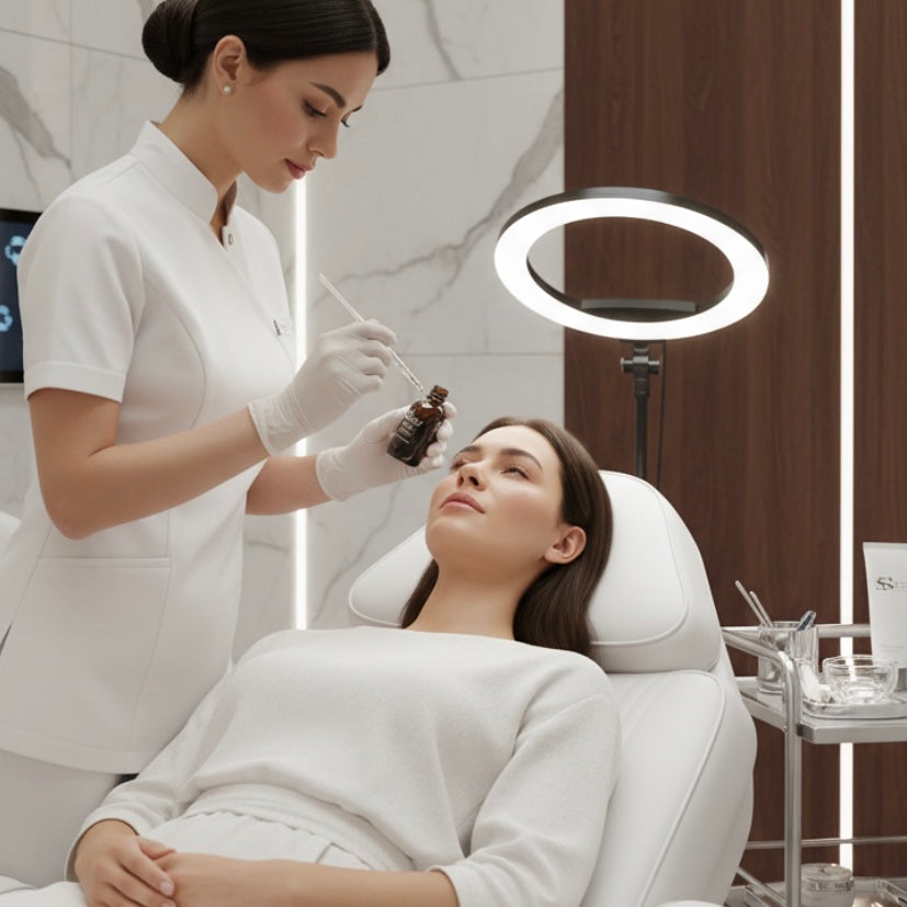 Glycolic Acid Chemical Peel Treatment